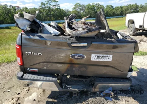 2017 Ford F150 Supercrew из США, поврежденный, VIN 1FTEW1EGXHKC72264